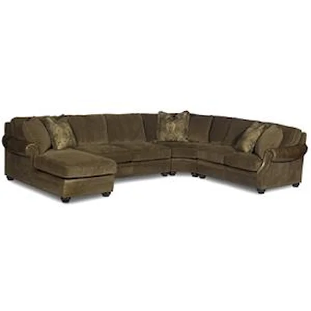 Sectional Standard Sleeper Sofa with Left-Side Chaise